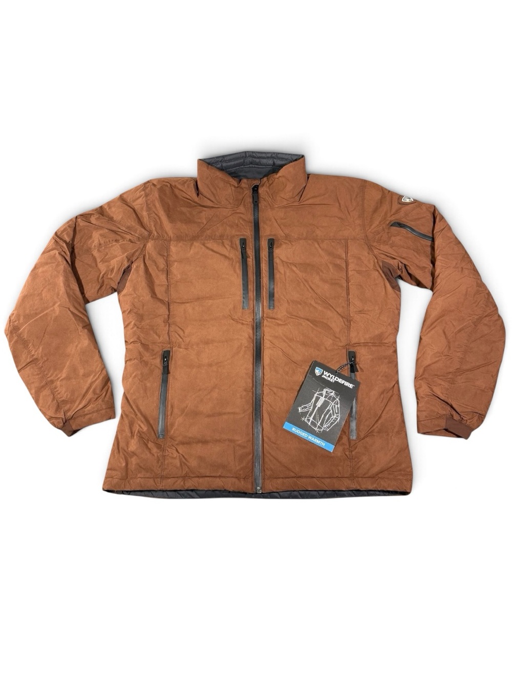Kuhl Wind and Water Resistant Wyldefire Jacket Men’s Size XL Brown New W/Tags